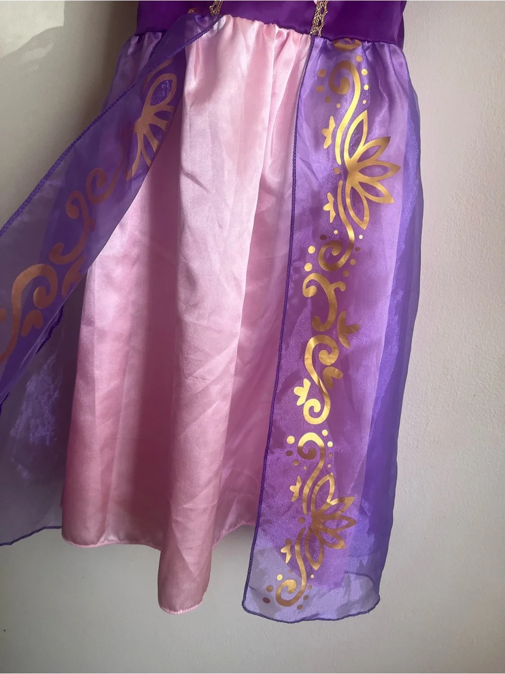 Princess  Rapunzel Kids Costume Dress size 110  (5T) - Picture 3 of 8